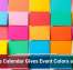 Google Calendar Gives Event Colors a Boost